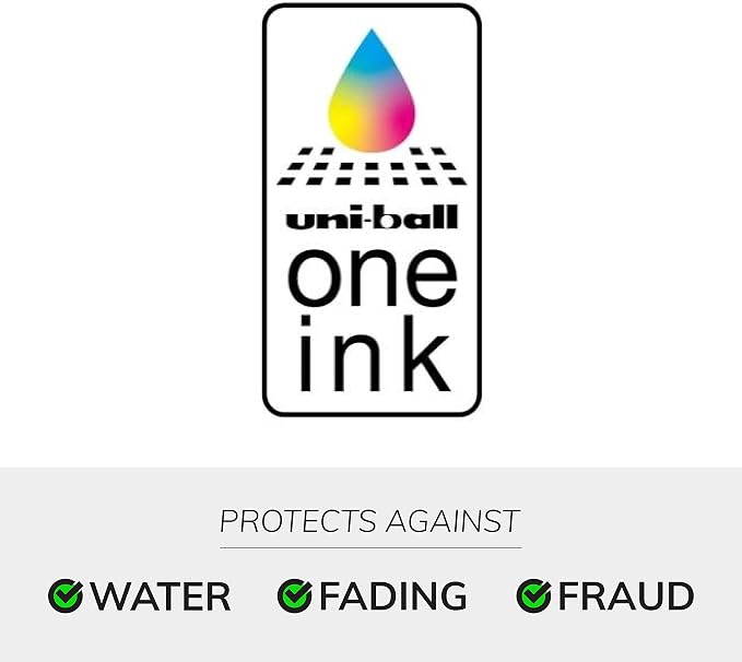 uniball one Retractable Gel Pens, Medium Point, 12 Pack - Image 10