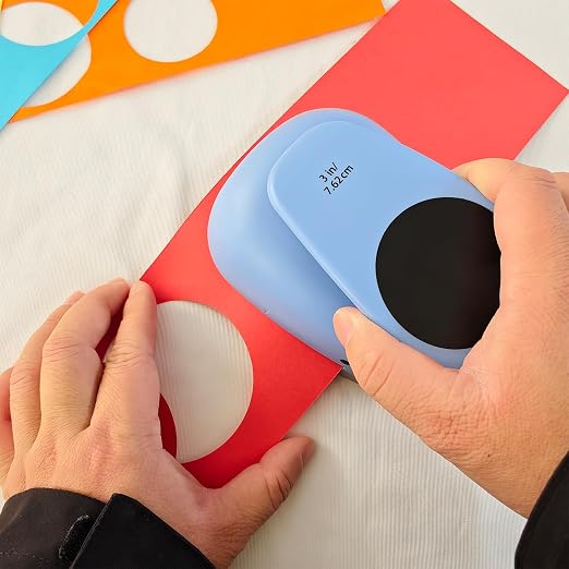 Circle Punch, Paper Punch, Gift Wrapping, Scrapbook Tools Cards, Arts Fun - Image 5