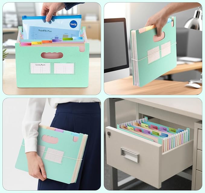 Agoer Accordion File Organizer - Image 7
