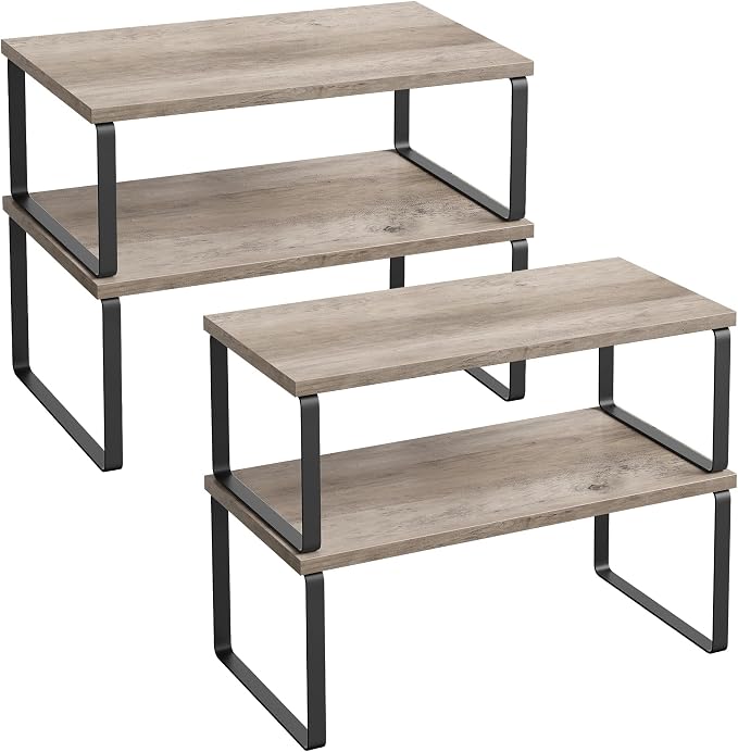 SONGMICS Cabinet Organizer Shelf, Kitchen Storage, Spice Rack, Expandable by Unknown