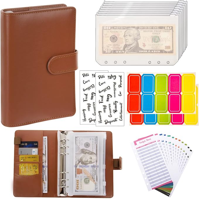 NICOOTH Budget Binder A6 Money Saving Binder - Image 5