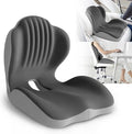 Ergonomic Waist Support and Seat Cushion, L-Shaped Memory Foam Pad, Hollow by LVGREEEN