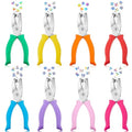 Lothee 8 Pcs Hole Punch Shapes Single Hole Paper Punchers by Lothee
