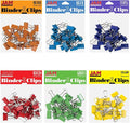 JAM PAPER Colorful Binder Clips Assortment by JAMPaper