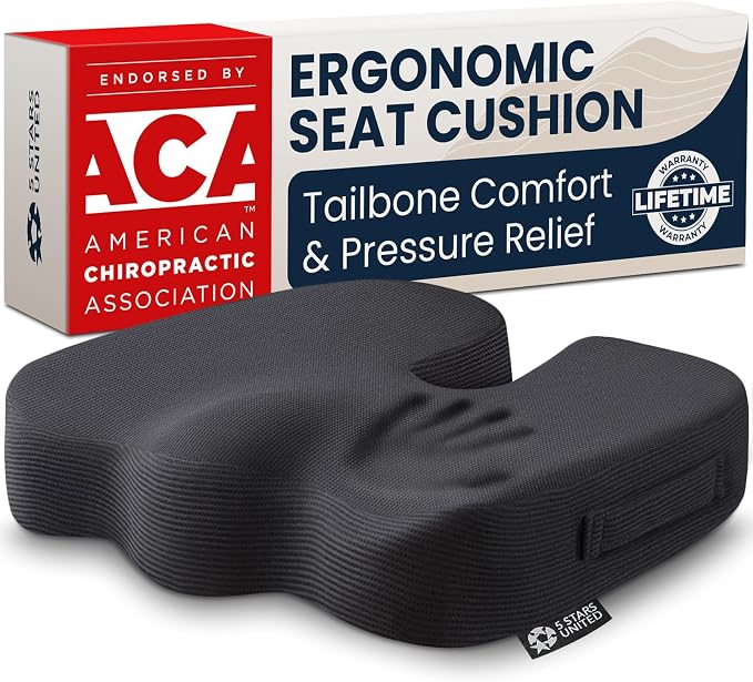 5 STARS UNITED Seat Cushion by 5STARSUNITED
