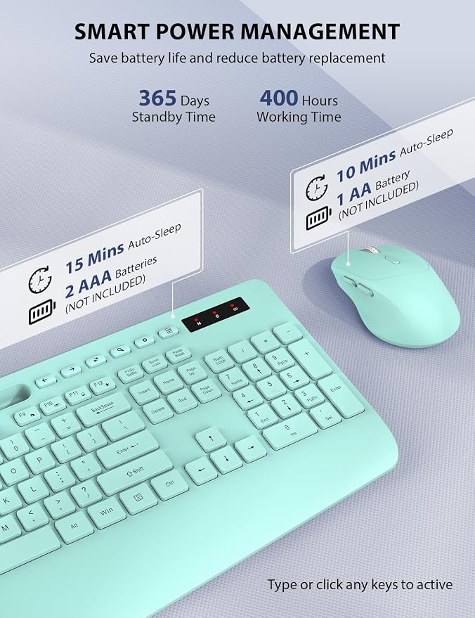 Wireless Keyboard and Mouse Combo - Image 5