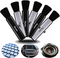Patelai 6 Pack Retractable Keyboard Cleaning Brushes, Anti-Static Soft Bristle by Patelai