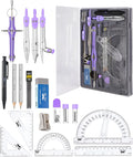 Mr. Pen- Geometry Set, 6 Inch Swing Arm Protractor, Divider | Set Squares by MrPen