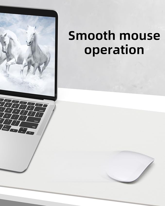 Large Desk Mat, Large Mouse Pad, Office Desk Mat, Non-Slip PU Leather Desk - Image 5