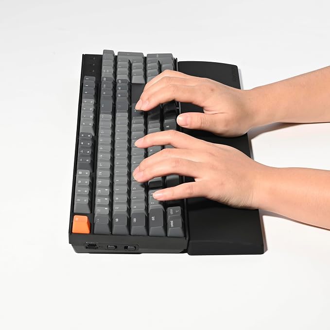 Ergonomic Silicone Wrist Rest for Keychron K4 Pro / K4 Max / Q5 / V5 / V5 Max - Image 5