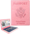 Sizobi PU Passport Holder for Travel, Passport Cover Wallet for Women Men by Sizobi