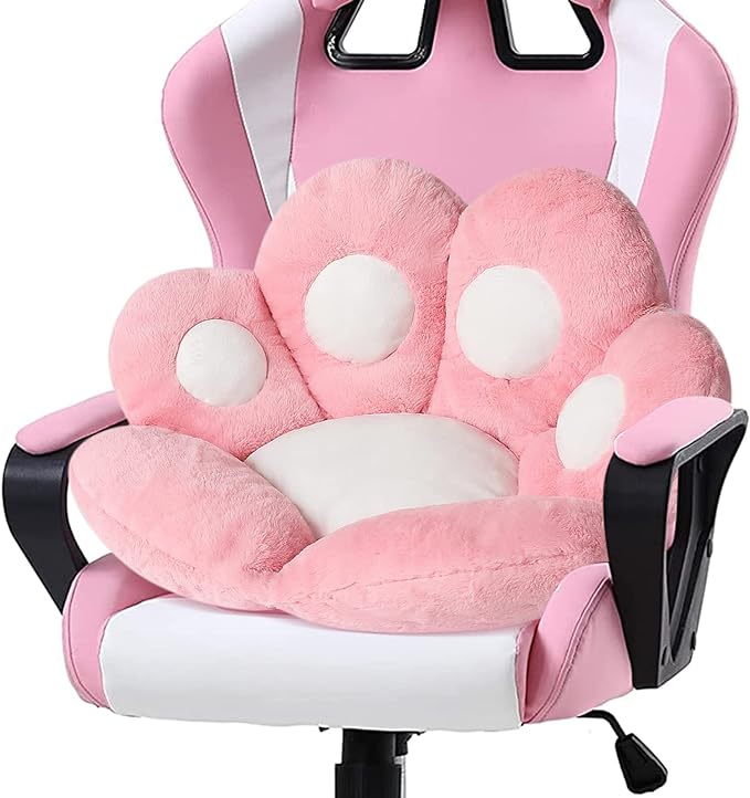 Ditucu Cat Paw Cushion Kawaii Chair Cushions 27.5 x 23.6 inch Cute Stuff Seat by DITUCU