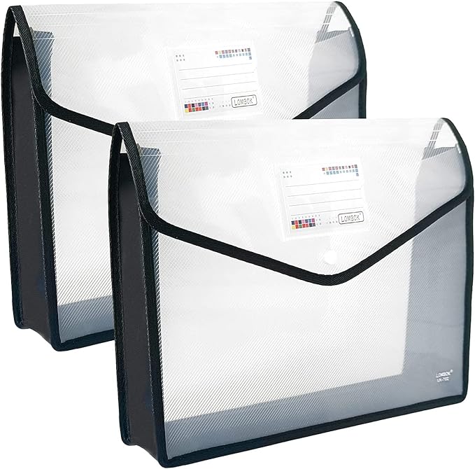 YoeeJob Plastic File Folders Legal Size Expandable Document Folder by YoeeJob