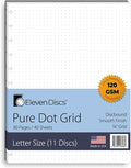 Eleven Discs Discbound Paper, Letter Size Pure Dot Grid Sheets by ElevenDiscs