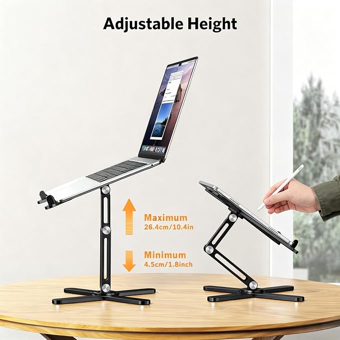 OMOTON 360° Rotating Laptop Stand Riser - Image 7