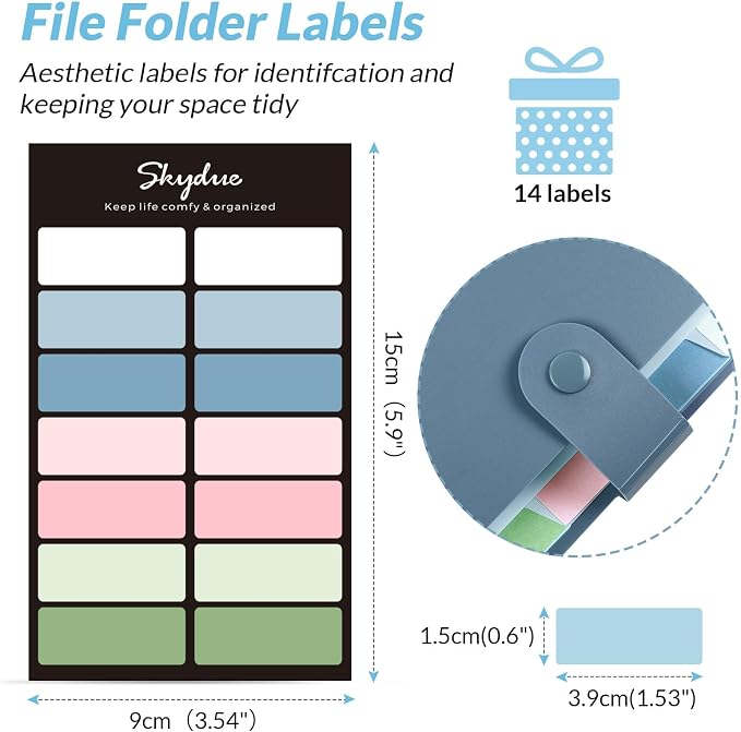 SKYDUE Expanding File Organizer - Image 4