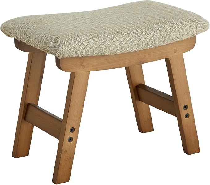 Foot Stool Ottoman Foot Rest Under Desk, Small Stool - Image 9