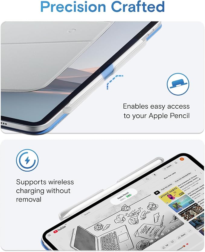 MOFT Pencil Holder for Apple Pencil Pro, Apple Pencil 2nd Generation, Compatible - Image 5