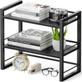 Office Desk Shelf Organizer, Wood Desktop Bookshelf Supplies Storage Rack by ART-GIFTREE