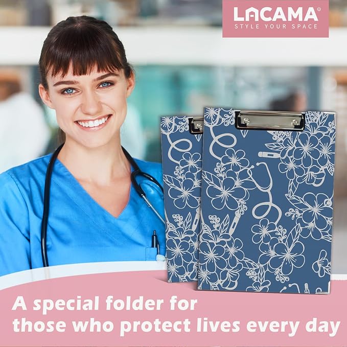 Lacama Nurse Clipboard with Storage - Image 2