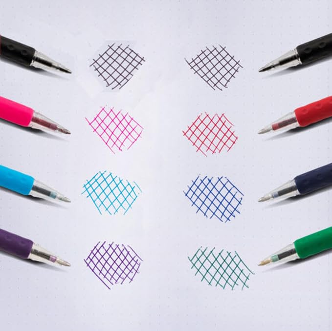 Pentel RSVP Original Ballpoint Pen, Medium Line, 8 Pack - Image 3
