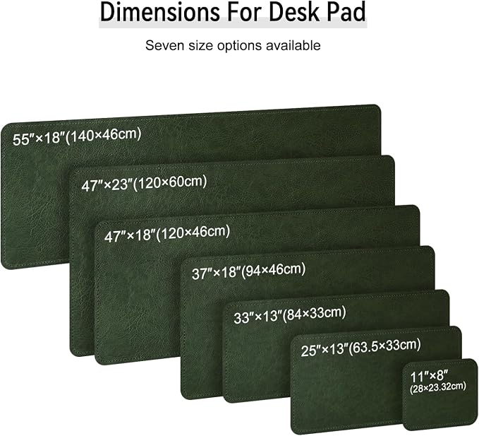 Imitation Crazy Horse Leather Desk Mat - Image 9