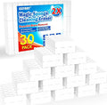 Magic Sponges Cleaning Eraser, 30 Pack 2X Density Stronger Melamine Sponge Foam by CXYARY