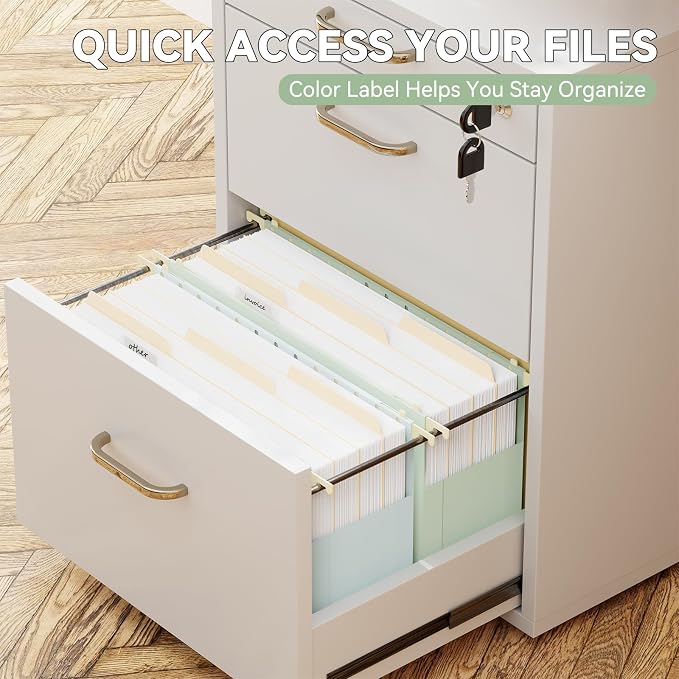 Plastic Legal Size Hanging File Folders Extra Capacity, 6 Pack Legal Expandable - Image 5