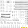Cable Management Kit, 67 Adhesive Cable Clips, Topavatop Desk Cord Organizer by Topavatop