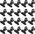 Xiaoyztan 20 Pcs Small Binder Clips, 20 mm Bulldog Paper Clips Binder Bull Clip by Welcometoxiaoyztan