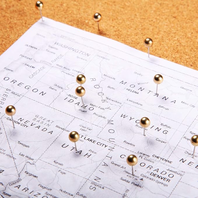Map Tacks Push Pins Small Size 300 Packs - Image 4