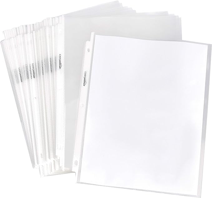 Amazon Basics Heavy Duty Sheet Protectors by AmazonBasics
