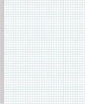 Graph Paper - A4 Unpunched Grid Paper, 100Sheets / 200Pages Double Sided by Yaridar