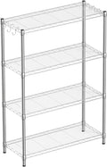 Guan River 4-Shelf Adjustable Metal Wire Shelving, Sturdy and Durable, Storage by GuanRiver