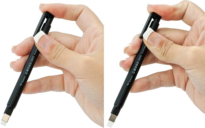 Tombow Mono Zero Eraser and Refill Value Pack, Round 2.3mm. Precision Tip - Image 7