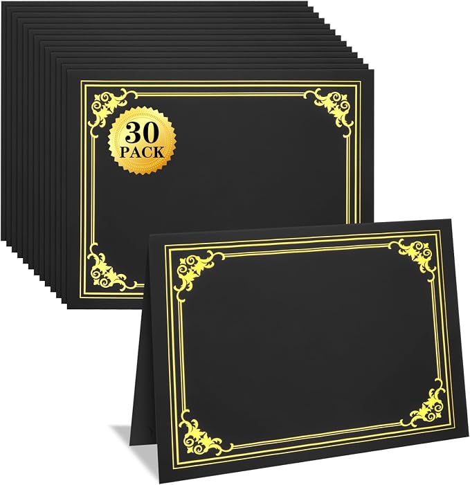 30 Packs Certificate Holders, Diploma Holders, Certificate Folders by COIDEA