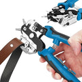 Auto Dynasty 6-in-1 Hole Punch Tools Multi-Purpose Stainless Steel Adjustable by AutoDynasty