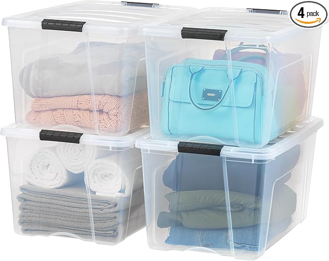 IRIS USA 72 QT Plastic Storage Box by IRISUSA