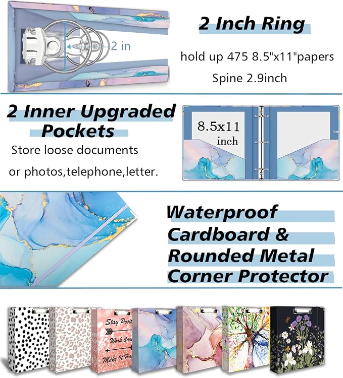 2 Inch 3 Ring Binder Organizer - Image 4