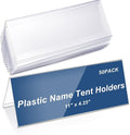 Vicenpal Acrylic Name Plate for Desk, PVC Names Tent Card Holder, Table Sign by Vicenpal