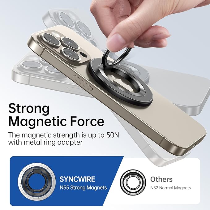 SYNCWIRE Magnetic Phone Ring Holder - Image 6