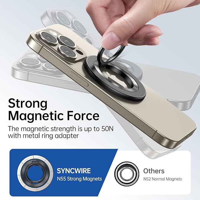 SYNCWIRE Magnetic Phone Ring Holder - Image 5