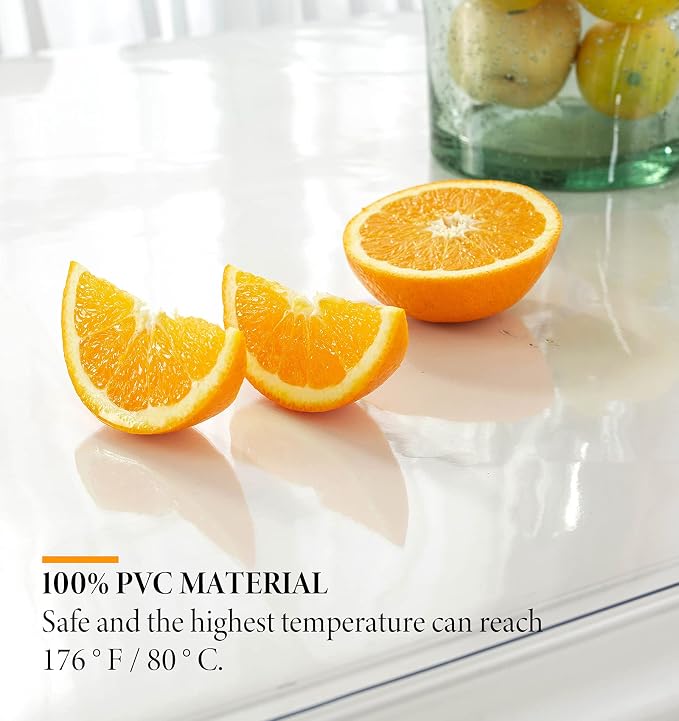 Deep Dream 1.5mm Thick 47 Inches Clear Round Table Protector, Round Table Cover - Image 6