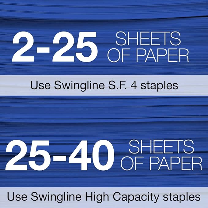 Swingline Stapler, NeXXt Series Style, Desktop Stapler, 40 Sheet Capacity - Image 7