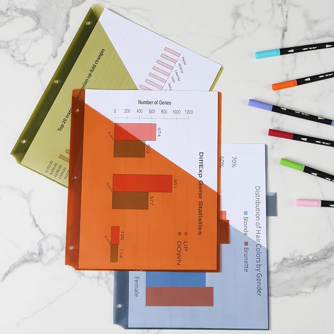 Mr. Pen- Binder Dividers with Pockets and Tabs, 16 Pack | Dividers - Image 6