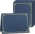 SUNEE Certificate Holders, Diploma Covers Gold Foil Border, by SUNEE