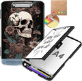 Clipboard with Storage, Heavy Duty Plastic Nursing Clipboard Foldable, High by Unknown