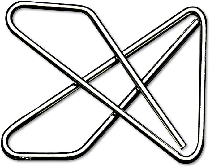ACCO Ideal Butterfly Paper Clamps, Steel Wire, Small 1.5 Inch Size, 100 Sheet - Image 2