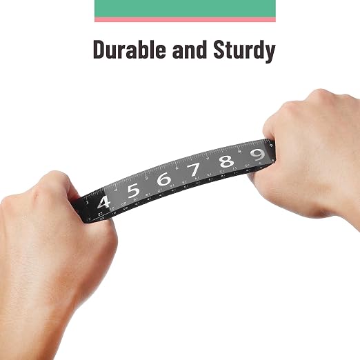 Mr. Pen- Plastic Rulers with Large Numbers, 4 Pack, 12 Inch | Easy-to-Read - Image 5