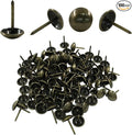 Waziaqoc 100 PCS Vintage Style Upholstery Tacks, Antique Bronze Upholstery Nails by Unknown
